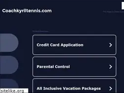 Sites similar to coachkyriltennis.com
