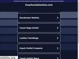 Sites similar to coachoutletonline.com
