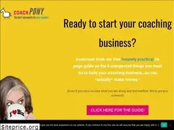 Sites similar to coachpony.com