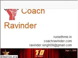 Sites similar to coachravinder.com