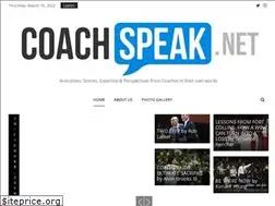 Sites similar to coachspeak.net