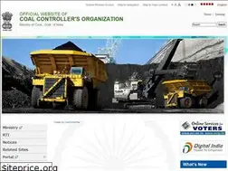 Sites similar to coalcontroller.gov.in