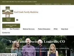 Sites similar to coalcreekfamilymedicine.com