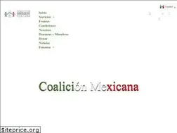 Sites similar to coalicionmexicana.org