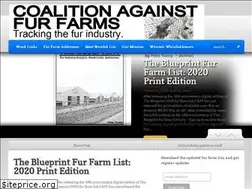 Sites similar to coalitionagainstfurfarms.com