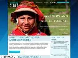 Sites similar to coalitionforadolescentgirls.org