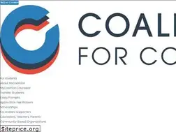 Sites similar to coalitionforcollegeaccess.org