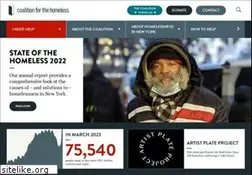 Sites similar to coalitionforthehomeless.org