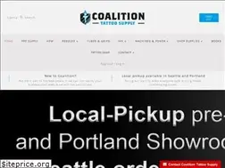Sites similar to coalitiontattoosupply.com