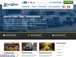 Sites similar to coast2coasttruckingpermits.com