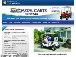 Sites similar to coastalcartsrentals.com