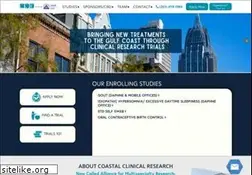 Sites similar to coastalclinicalresearch.com
