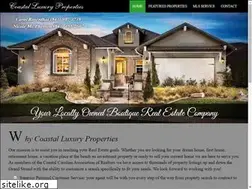 Sites similar to coastalluxuryproperties.com