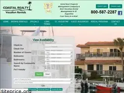 Sites similar to coastalrealtyvacationrentals.com