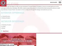 Sites similar to coastalshuttercompany.com
