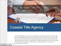 Sites similar to coastaltitleagency.com