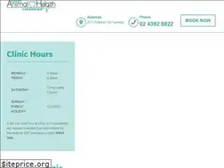 Sites similar to coastanimalhealth.com.au