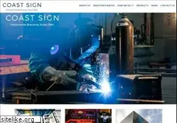 Sites similar to coastsign.com