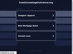 Sites similar to coasttocoastagainstcancer.org