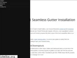 Sites similar to coasttocoastgutters.com