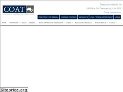 Sites similar to coat.asn.au