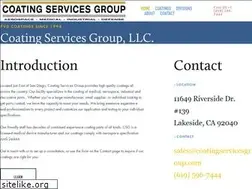 Sites similar to coatingservicesgroup.com