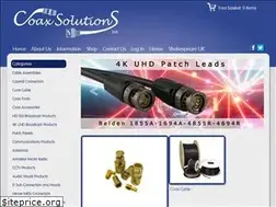 Sites similar to coaxsolutions.com