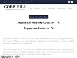 Sites similar to cobbhillapts.com