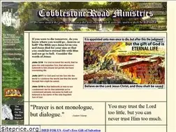 Sites similar to cobblestoneroadministry.org