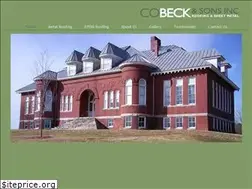 Sites similar to cobeckroofing.com