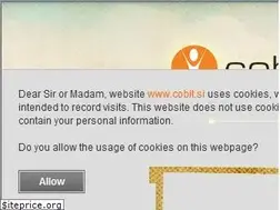 Sites similar to cobit.si