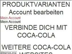 Sites similar to coca-cola.de