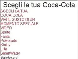 Sites similar to coca-cola.it