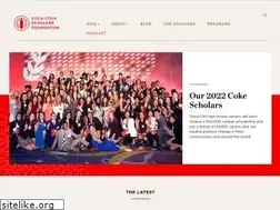 Sites similar to coca-colascholarsfoundation.org