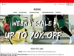 Sites similar to cocaclothing.com