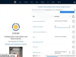Sites similar to cocalc.com