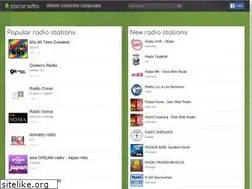 Sites similar to cocaradio.amo0.com