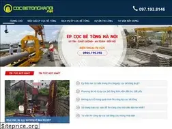 Sites similar to cocbetonghanoi.com