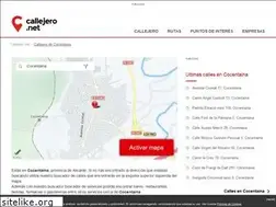 Sites similar to cocentaina.callejero.net