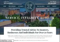 Sites similar to cocglaw.com