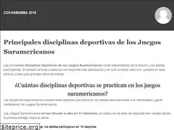 Sites similar to cochabamba2018.bo