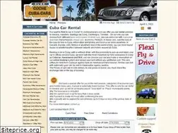 Sites similar to cochecubacars.com