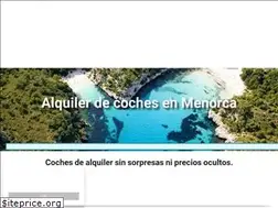 Sites similar to cochesmenorca.es
