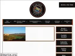Sites similar to cochitigolfclub.com