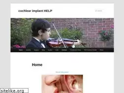 Sites similar to cochlearimplanthelp.com