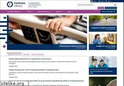 Sites similar to cochranelibrary.com