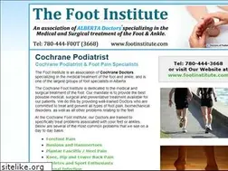 Sites similar to cochranepodiastrist.com