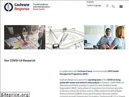 Sites similar to cochraneresponse.com