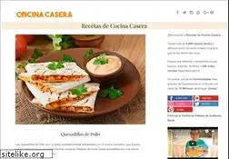 Sites similar to cocina-casera.com