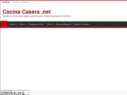 Sites similar to cocinacasera.net